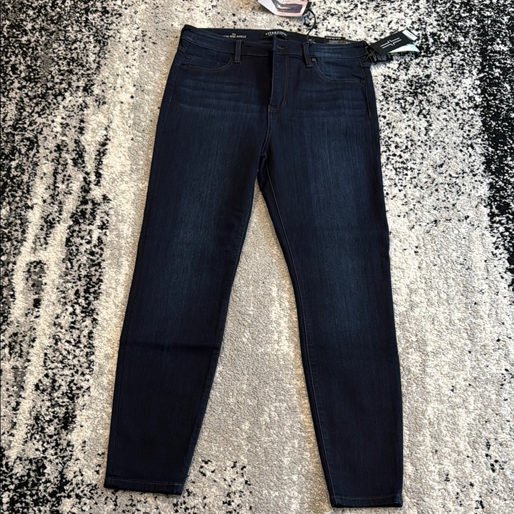 Women's Liverpool Dark Blue Skinny Jeans